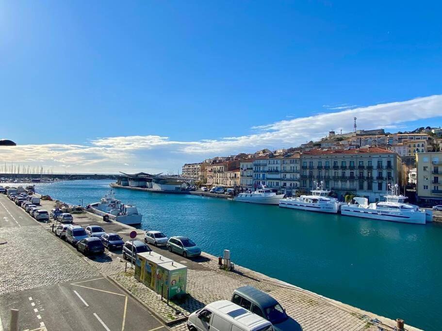 "Georgio" Grand Appartement Traversant Avec Vue Canal Et Parking Сет Екстер'єр фото