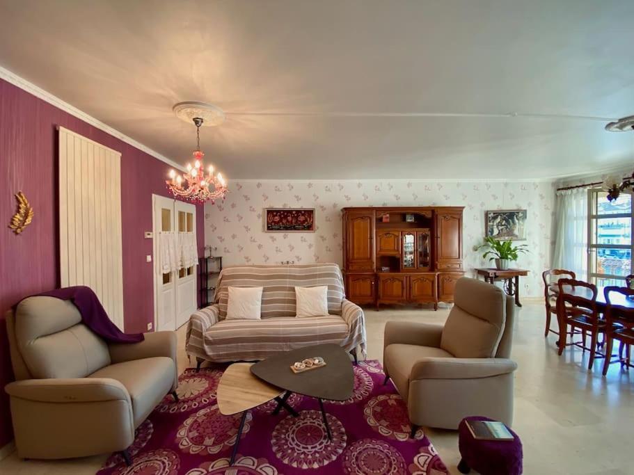 "Georgio" Grand Appartement Traversant Avec Vue Canal Et Parking Сет Екстер'єр фото
